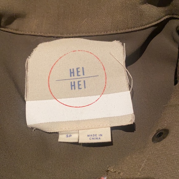 Anthropologie sp olive pattern jacket - Picture 2 of 4